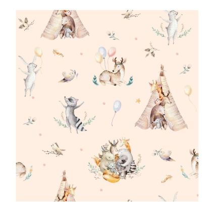 Kids' ceiling light KIDS ROOM 1xE27/60W/230V Ø 40 cm – playful animal motifs