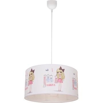 Kids' pendant light GIRLS VIBES 1xE27/60W/230V Ø 40 cm I love fashion