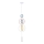 Kids' pendant light on cord HOOPS 1xE27/20W/230V Ø 19 cm multicolored