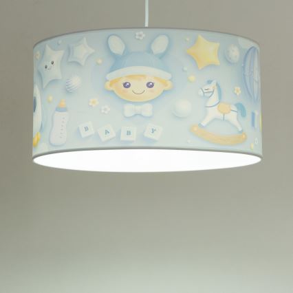 KIDS ROOM Kids' pendant lamp 1xE27/60W/230V Ø 40 cm Astronaut