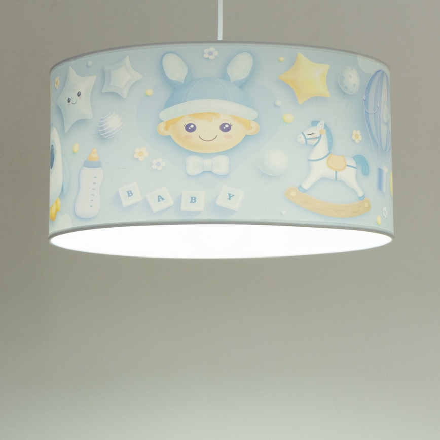 KIDS ROOM Kids' pendant lamp 1xE27/60W/230V Ø 40 cm Astronaut