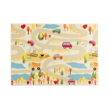 Kids' rug STELLA STREETS 120x170 cm beige/city