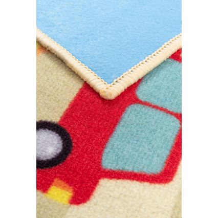 Kids' rug STELLA STREETS 80x100 cm beige/city