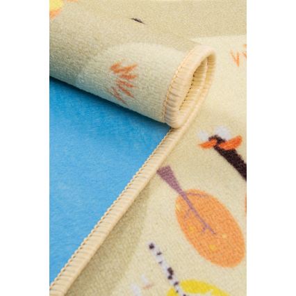 Kids' rug STELLA STREETS 80x100 cm beige/city