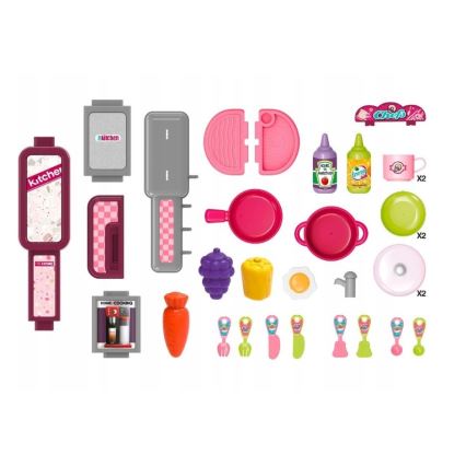 Kids' suitcase - play kitchen