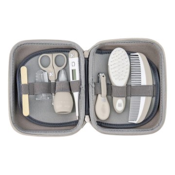 KikkaBoo - Baby care set 8 pcs grey/beige