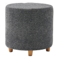 KIMA ottoman Ø 40 cm, anthracite