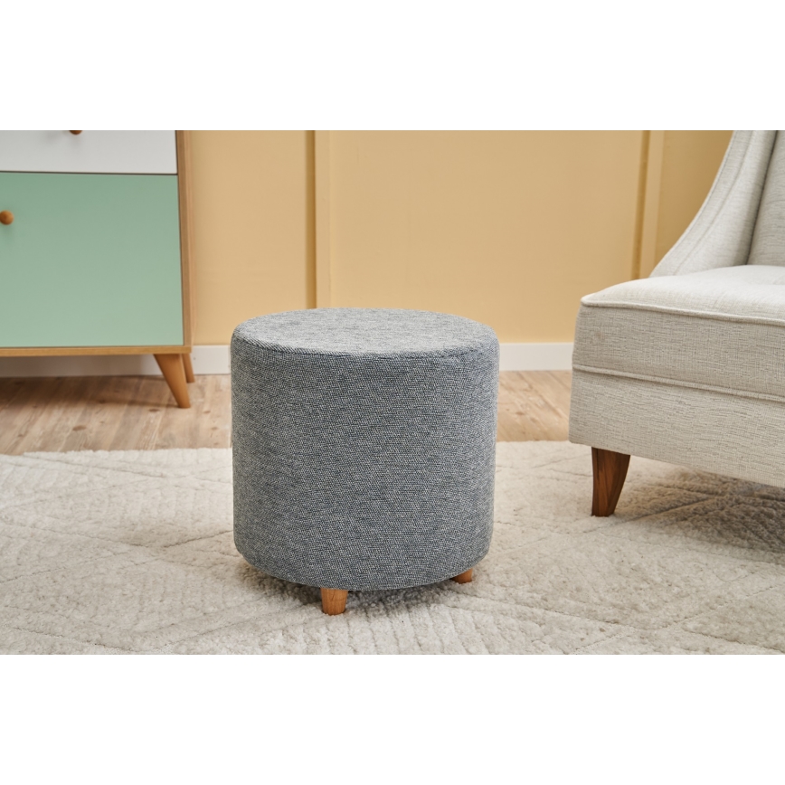 KIMA Stool Ø 40 cm, Grey