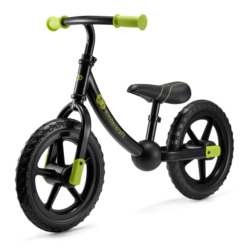 KINDERKRAFT - 2WAY NEXT Balance Bike, Black