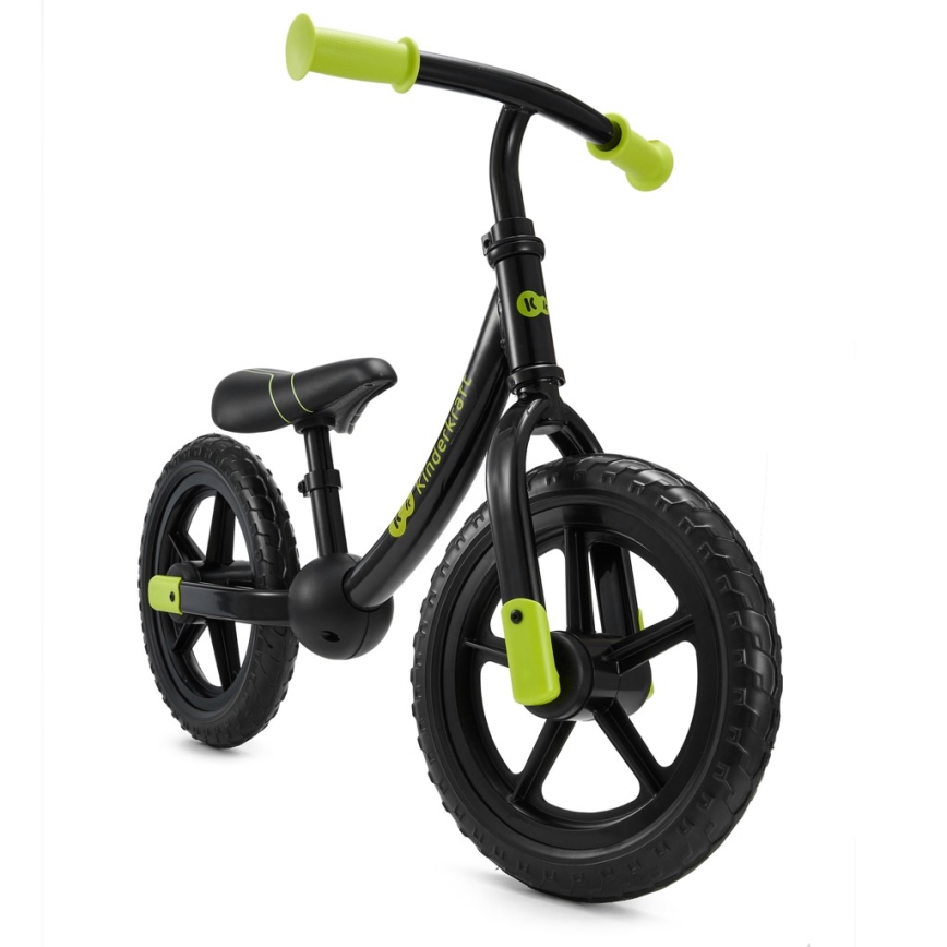 KINDERKRAFT - 2WAY NEXT Balance Bike, Black