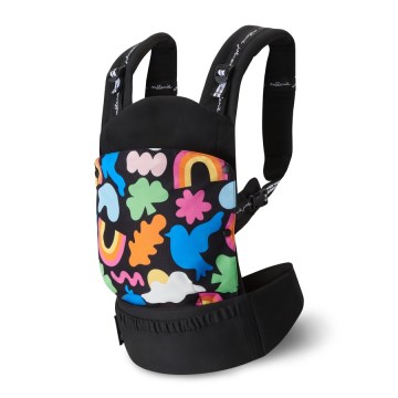 KINDERKRAFT - Baby carrier HUGGY Happy shapes
