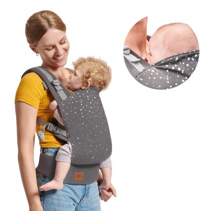 KINDERKRAFT - Baby carrier NINO grey