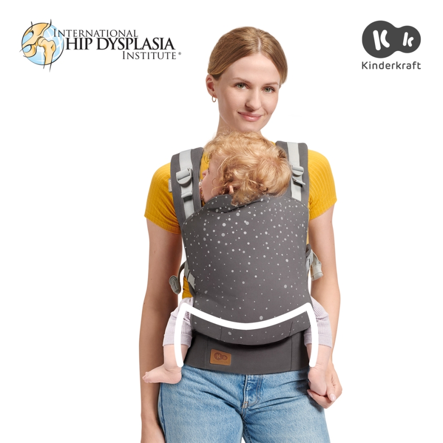 KINDERKRAFT - Baby carrier NINO grey