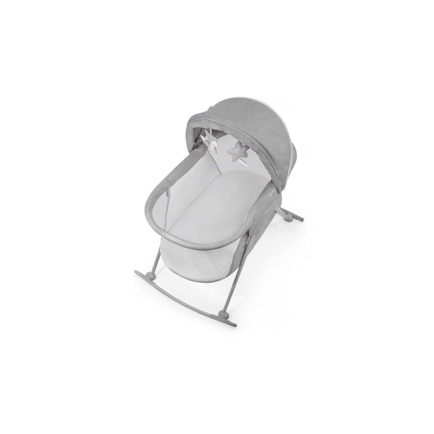 KINDERKRAFT - Baby cot 3in1 LOVI grey