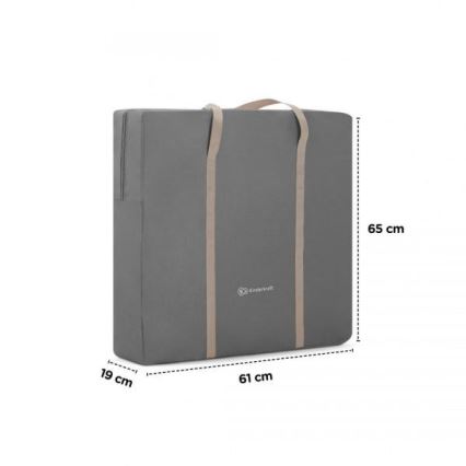 KINDERKRAFT - Baby cot 3in1 LOVI grey