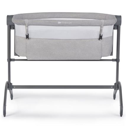 KINDERKRAFT - Baby crib 2in1 BEA grey