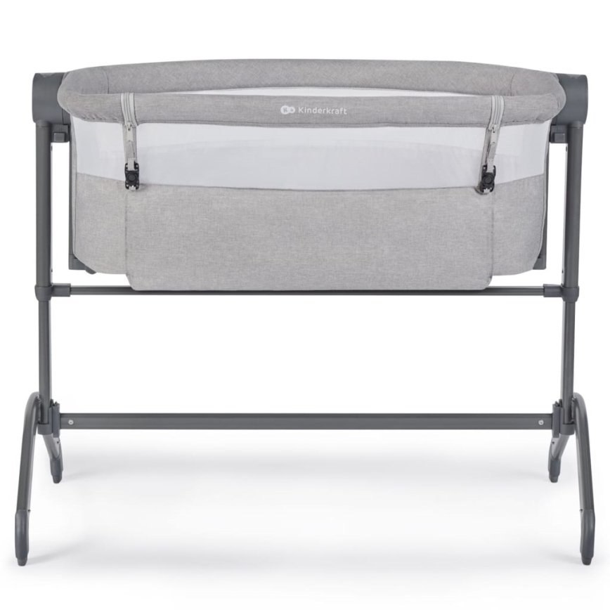 KINDERKRAFT - Baby crib 2in1 BEA grey
