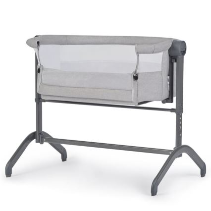 KINDERKRAFT - Baby crib 2in1 BEA grey