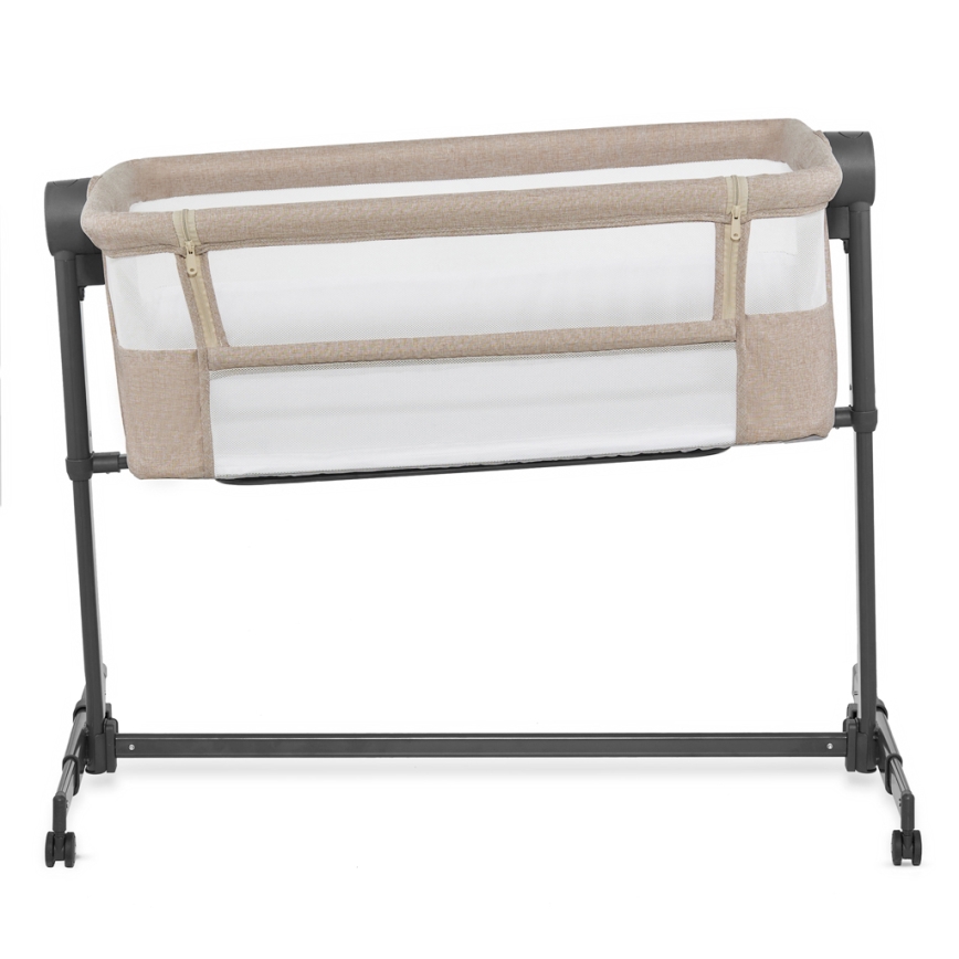 KINDERKRAFT - Baby crib NESTE UP 2 beige