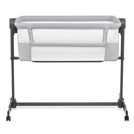 KINDERKRAFT - Baby crib NESTE UP 2 light grey
