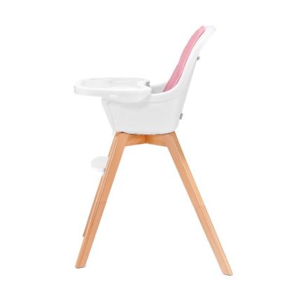 KINDERKRAFT - Baby dining chair 2in1 TIXI pink