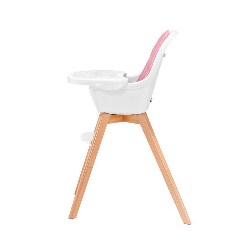 KINDERKRAFT - Baby dining chair 2in1 TIXI pink