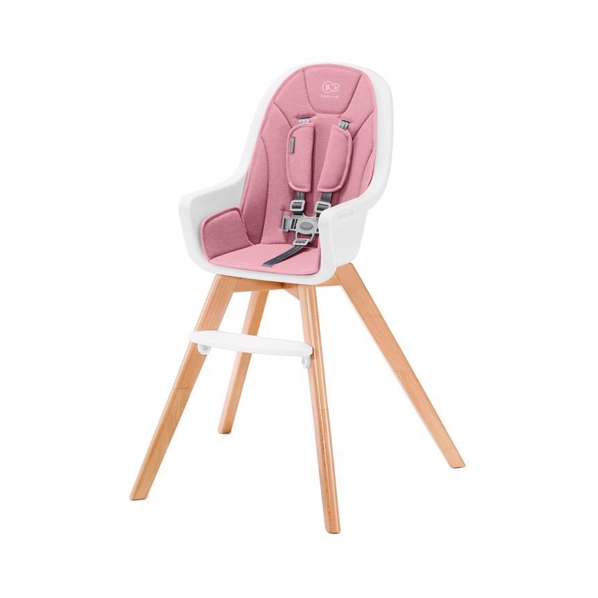 KINDERKRAFT - Baby dining chair 2in1 TIXI pink