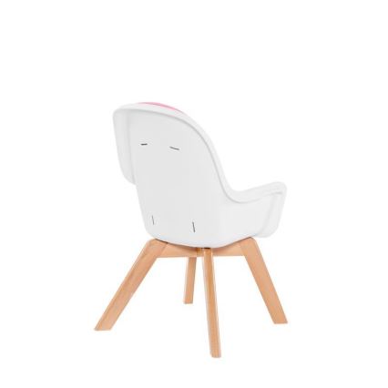 KINDERKRAFT - Baby dining chair 2in1 TIXI pink