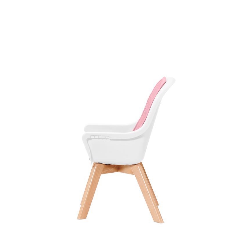 KINDERKRAFT - Baby dining chair 2in1 TIXI pink