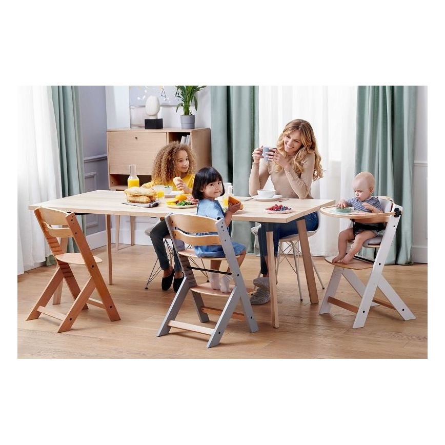 KINDERKRAFT - Baby dining chair ENOCK white