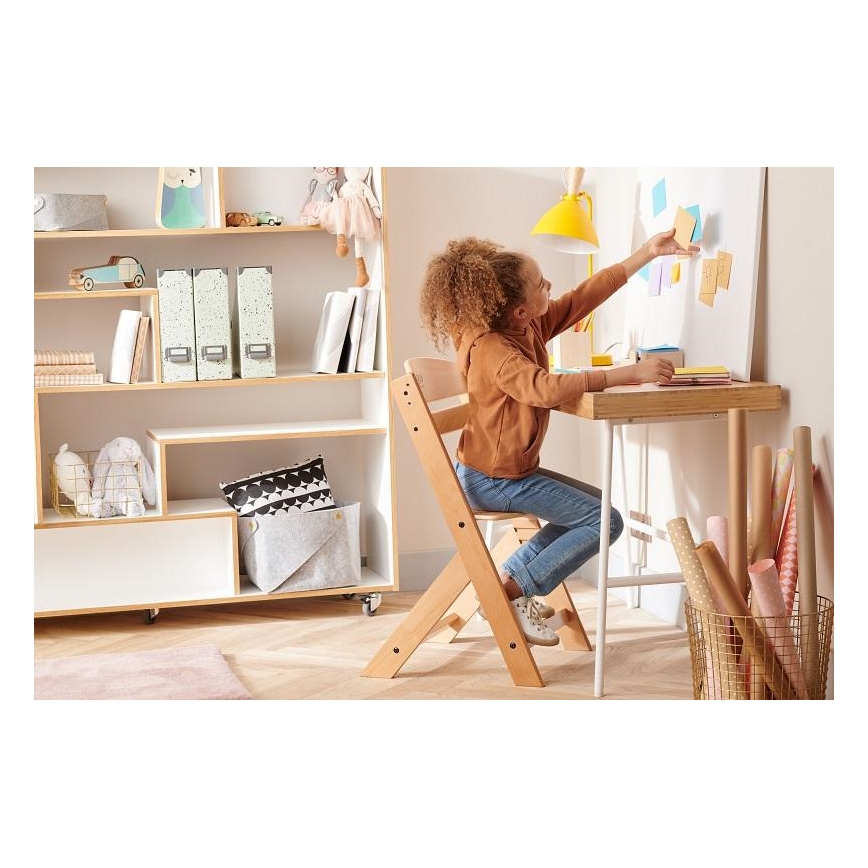 KINDERKRAFT - Baby dining chair ENOCK white