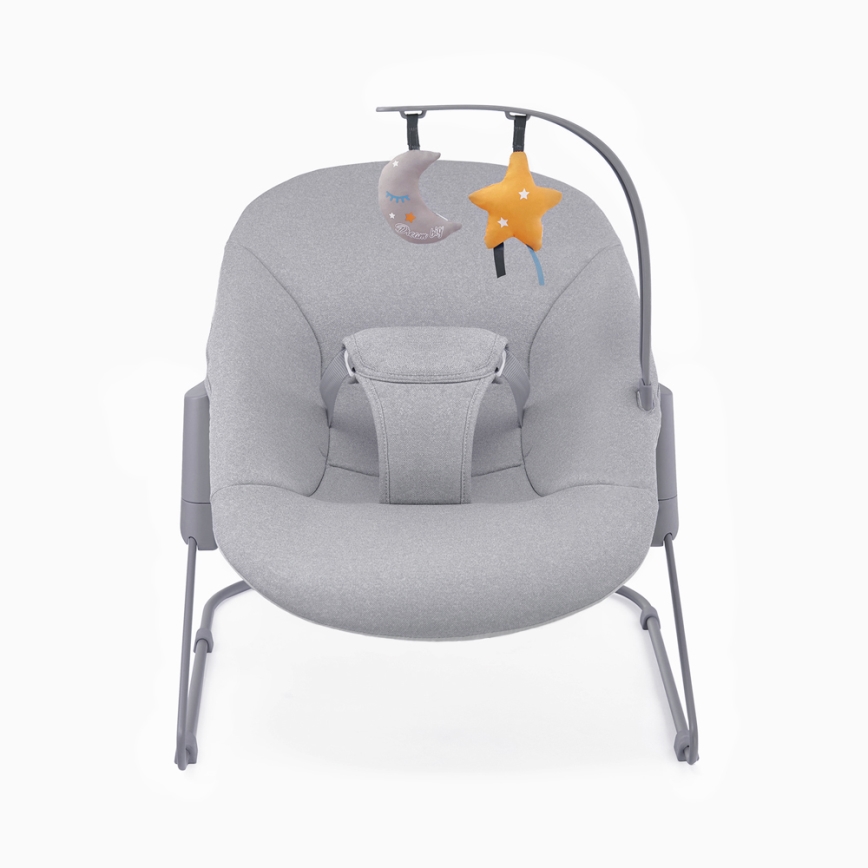 KINDERKRAFT - Baby lounger CALMEE grey