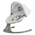 KINDERKRAFT - Baby rocker with melody 2in1 LUMI light grey