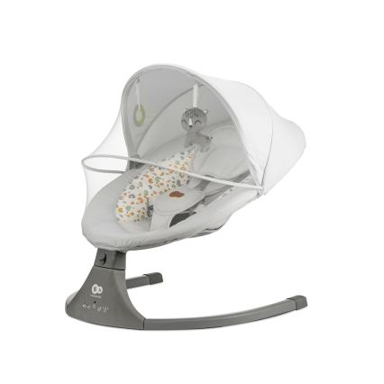KINDERKRAFT - Baby rocker with melody 2in1 LUMI light grey