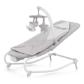 KINDERKRAFT - Baby vibrating rocker with a melody FELIO 2 grey