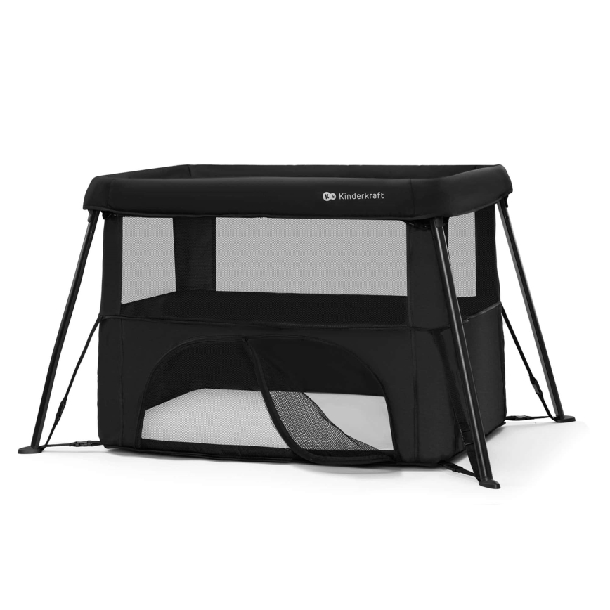 KINDERKRAFT - CAMI Travel Cot, Black
