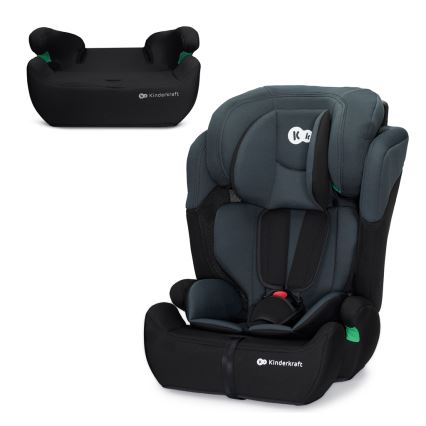 KINDERKRAFT - Car seat COMFORT UP i-Size (76-150 cm) dark grey