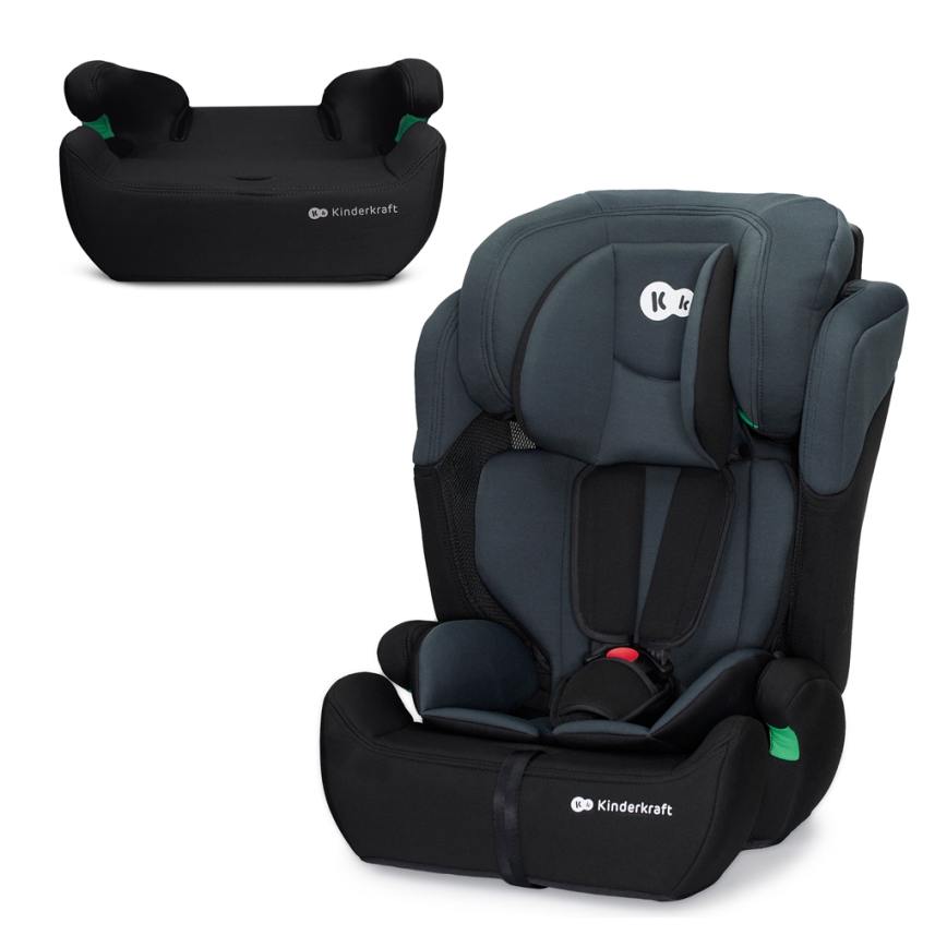 KINDERKRAFT - Car seat COMFORT UP i-Size (76-150 cm) dark grey