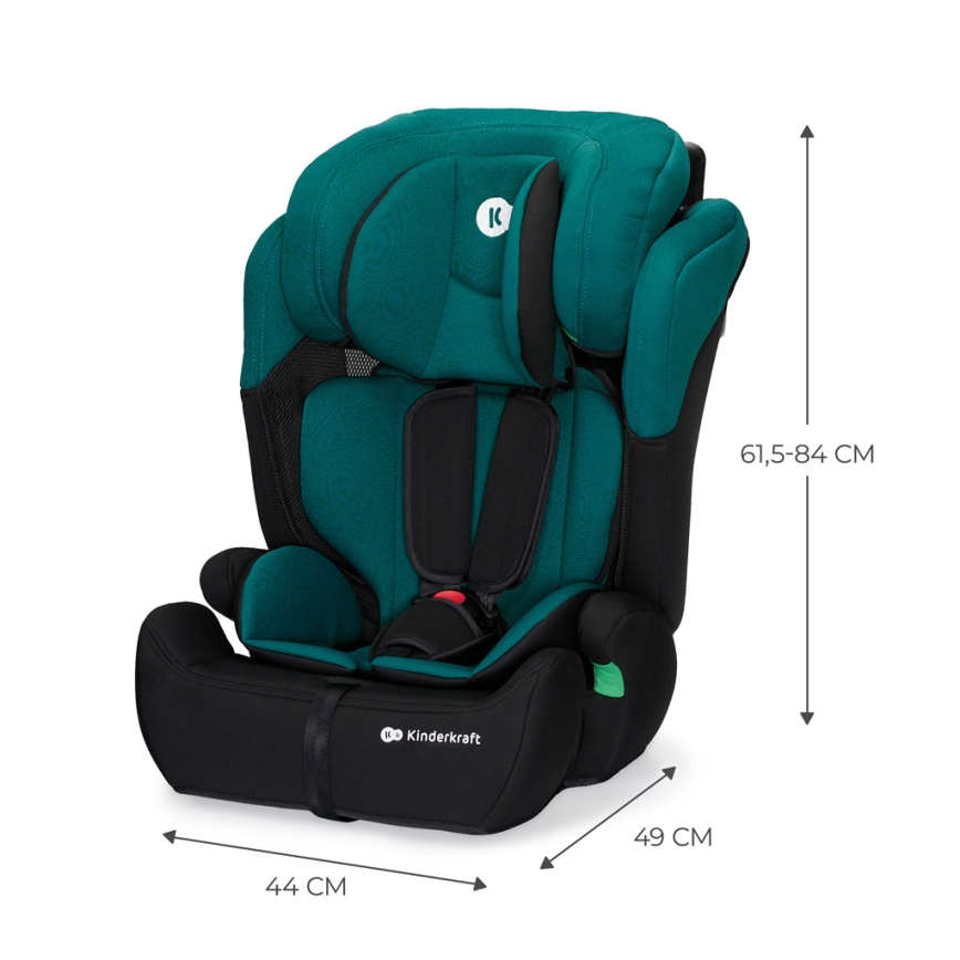 KINDERKRAFT - Car seat COMFORT UP i-Size (76-150 cm) green