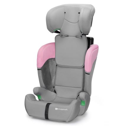 KINDERKRAFT - Car seat COMFORT UP i-Size (76-150 cm) grey/pink