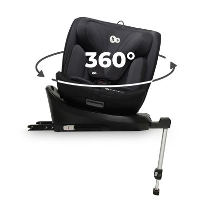 KINDERKRAFT - Car seat I-360 i-Size (40-150 cm) black