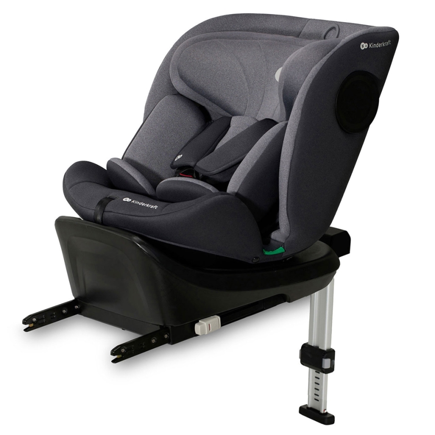 KINDERKRAFT - Car seat I-360 i-Size (40-150 cm) grey