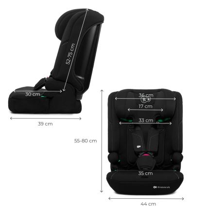 KINDERKRAFT - Car Seat I-COMFY i-Size 76-150 cm Black