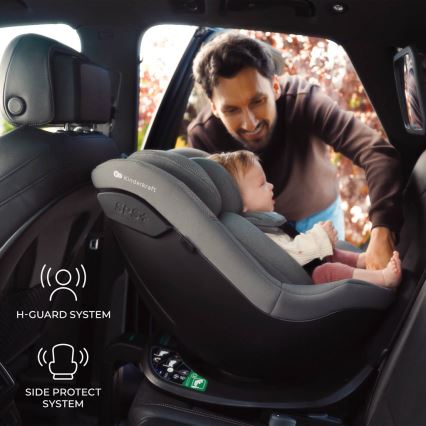 KINDERKRAFT - Car seat I-GUARD i-Size 40-105 cm grey