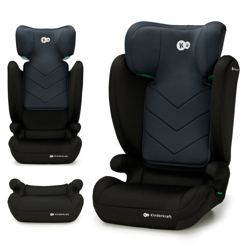 KINDERKRAFT - Car seat I-SPARK i-Size (100-150 cm) black