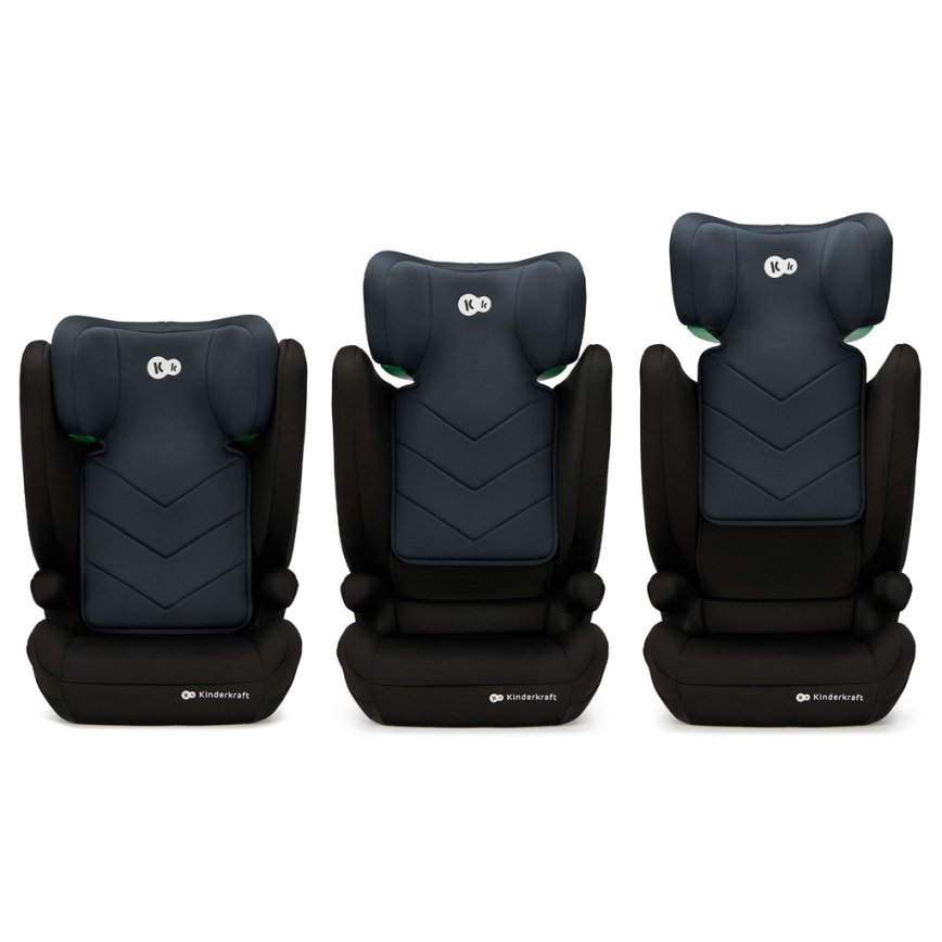 KINDERKRAFT - Car seat I-SPARK i-Size (100-150 cm) black