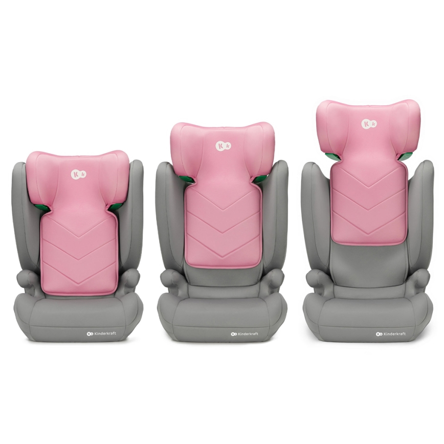 KINDERKRAFT - Car seat I-SPARK i-Size (100-150 cm) pink