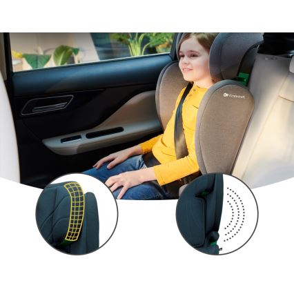 KINDERKRAFT - Car seat JUNIOR FIX 2 (100-150 cm) Harbor blue