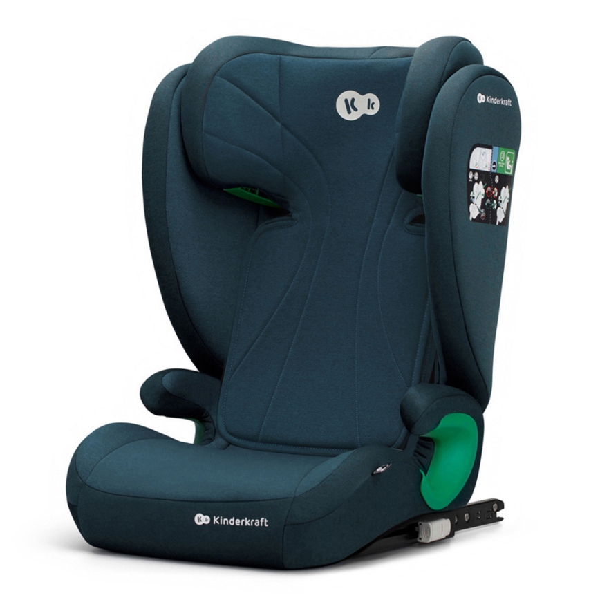 KINDERKRAFT - Car seat JUNIOR FIX 2 (100-150 cm) Harbor blue
