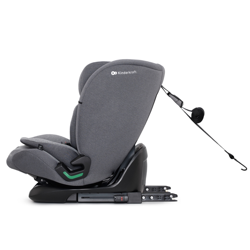 KINDERKRAFT - Car seat ONETO 3 i-Size (76-150 cm) + Isofix Cool grey